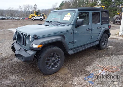 2024 Jeep Wrangler 4-Door Sport S 4X4 из США, поврежденный, VIN 1C4PJXDN3RW124591